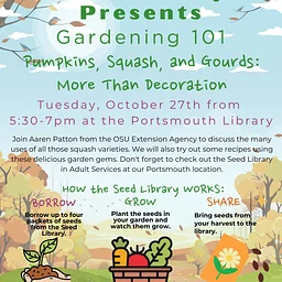 Gardening 101: Pumpkins, Squash, and Gourds – More than Decoration