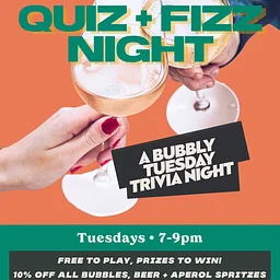 QUIZ + FIZZ: TUESDAY TRIVIA