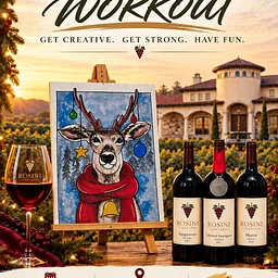 Paint 'N Sip & Workout!