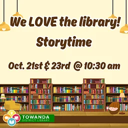 We Love the Library! Story/Activity Time!