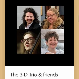 JULY 27 MONDAY THE 3-D TRIO AND FRIENDS