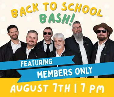 Back to School Bash Concert featuring Members Only