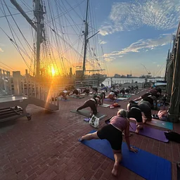 Yoga on the Pier