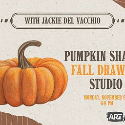 Pumpkin Shades: Fall Drawing Studio