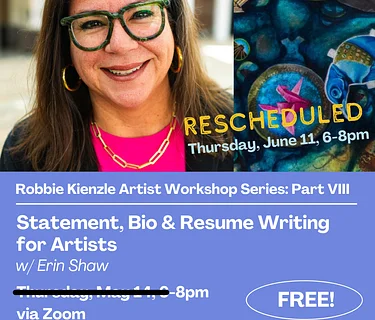 Artist Statement, Bio and Resume Writing w/ Erin Shaw