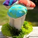 Premium Workshop: Fiber Mushroom Centerpiece
