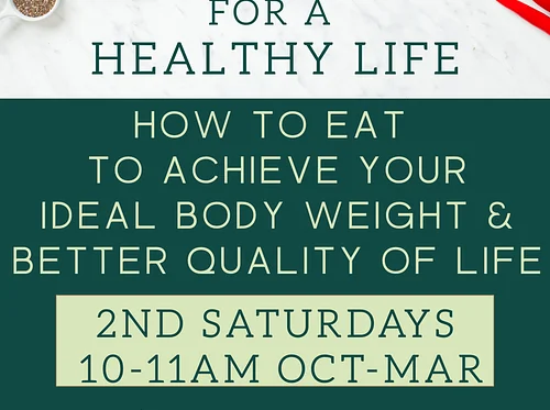 Nutrition for a Healthy Life