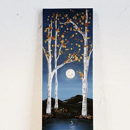 Moonlit Trees Paint Class