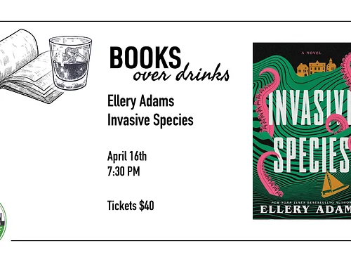 Books Over Drinks with Ellery Adams