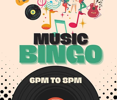 Music Bingo & Happy Hour (4-5)