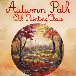 Autumn Path-Oil Painting