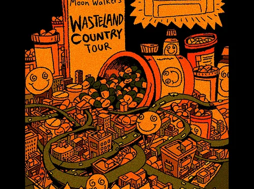 Moon Walker’s Wasteland Country Tour with Super Cassette