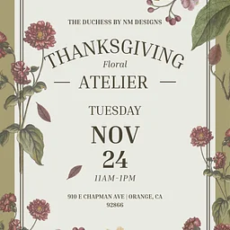 The Duchess Thanksgiving Atelier