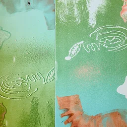Color Viscosity Monoprinting