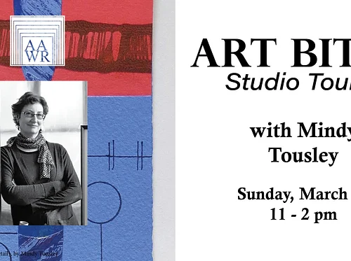 Art Bites – Artist Talk & Tour: Archived Artist Mindy Tousley