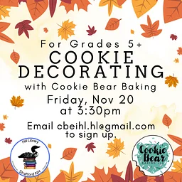Grades 5+ Cookie Decorating