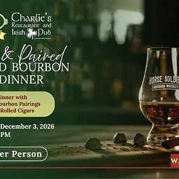 Poured & Paired: A Guided Bourbon & Cigar Dinner Experience with Horse Soldier Bourbon