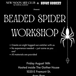 Horus Hobbies: Beaded Spider Workshop