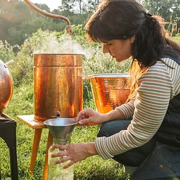 Autumn Equinox Botanical Distillation w/ Gathered Botanicals