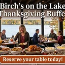 Thanksgiving Buffet at Birch’s on the Lake