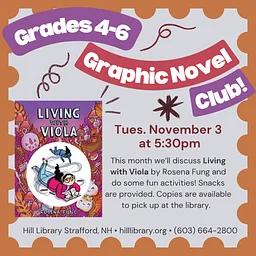 Grades 4-6 Graphic Novel Club