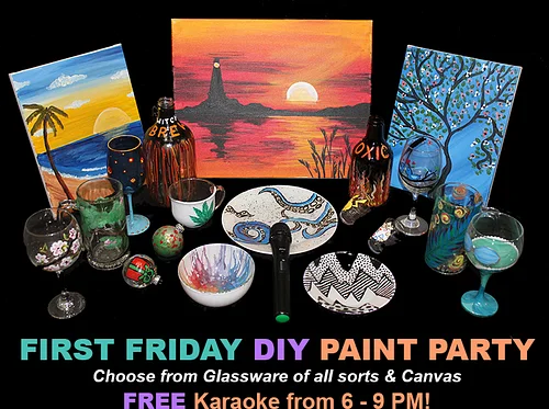 First Friday: DIY and Karaoke – Mar 6