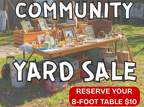 National Apple Museum Community Yard Sale