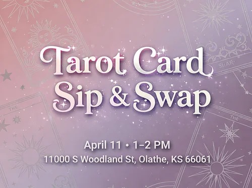 ✨ Tarot Card Sip & Swap ✨