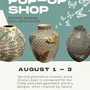 Mata Ortiz Pop-Up Pottery Shop