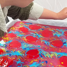 Family Art Start: Fabric Marbling (19AF26)