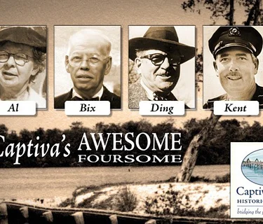Al, Bix, Ding, Kent: Captiva’s Awesome Foursome