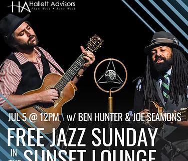 Free Jazz Sunday with Ben Hunter and Joe Seamons
