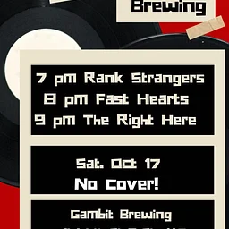 Punk Night: The Right Here, Fast Hearts, & Rank StrangErs