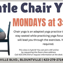 Blountville: Gentle Chair Yoga