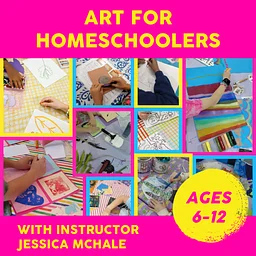 Art for Homeschoolers: Wednesdays 10/14-11/11, 10:30-11:30am, 5 weeks