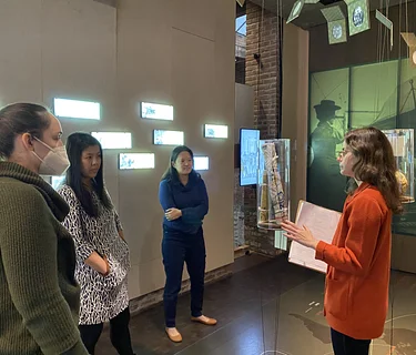Public Tour of With a Single Step: Stories in the Making of America