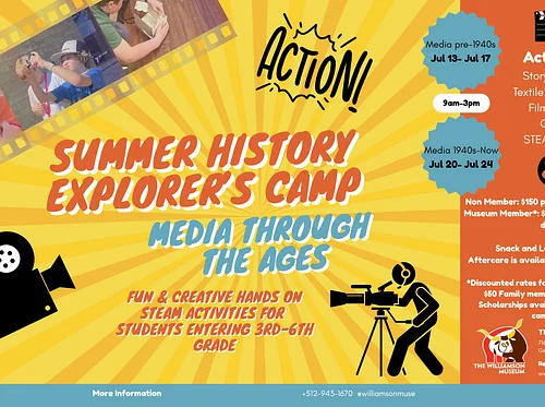Summer History Explorer’s Camp: Media Pre-1940s