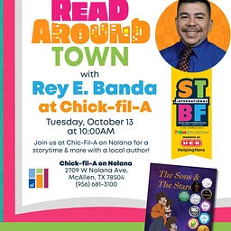 Read Around Town with Rey A. Banda