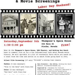 Historic Movie Houses Talk & Movie Screenings