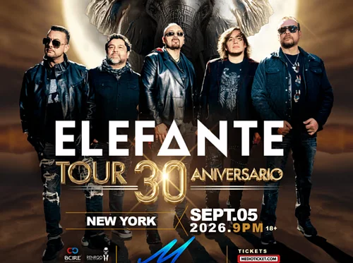 Elephant 30th Anniversary Tour in New York