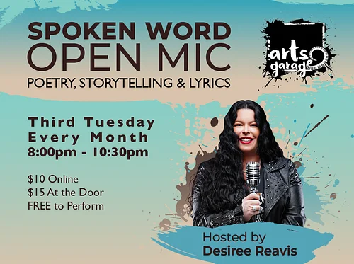 Spoken Word Open Mic: Poetry, Storytelling & Lyrics 