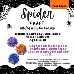 Spider Craft