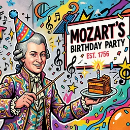 Happy Birthday Mozart