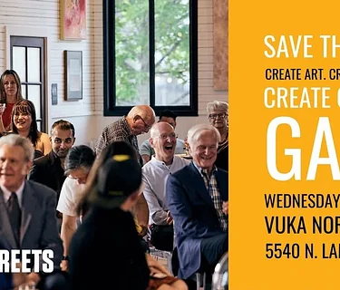 Create Change Gala with Art from the Streets