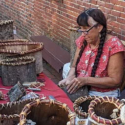 Bark Basket Making Demonstration