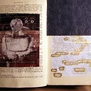 ALTERED BOOKMAKING—Interacting with the Former Content via Found Poetry & Intuitive Painting
