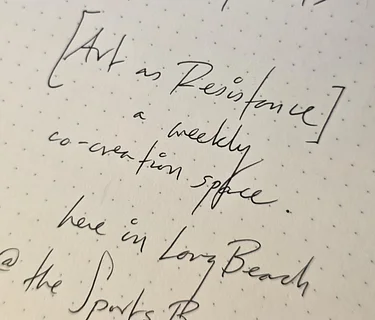 ART as RESISTANCE