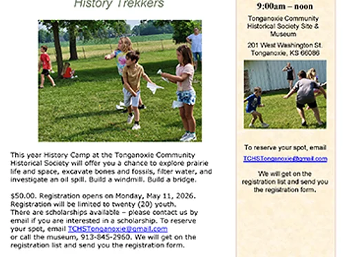 History Camp 2026: June 1 to June 5