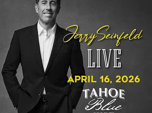 Comedian Jerry Seinfeld at the Tahoe Blue Event Center