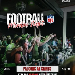MNF Falcons at Saints